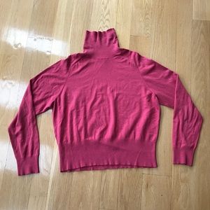 Talbots Pink Turtle Neck Sweater
